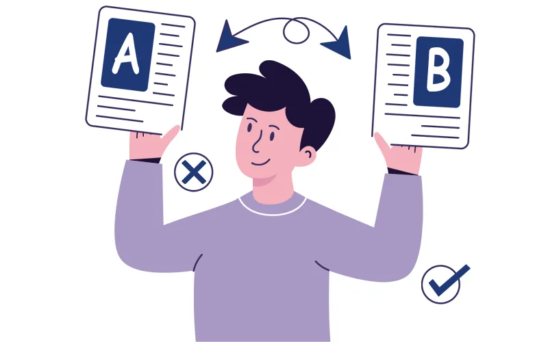 چرا باید از تست A/B استفاده کنیم؟